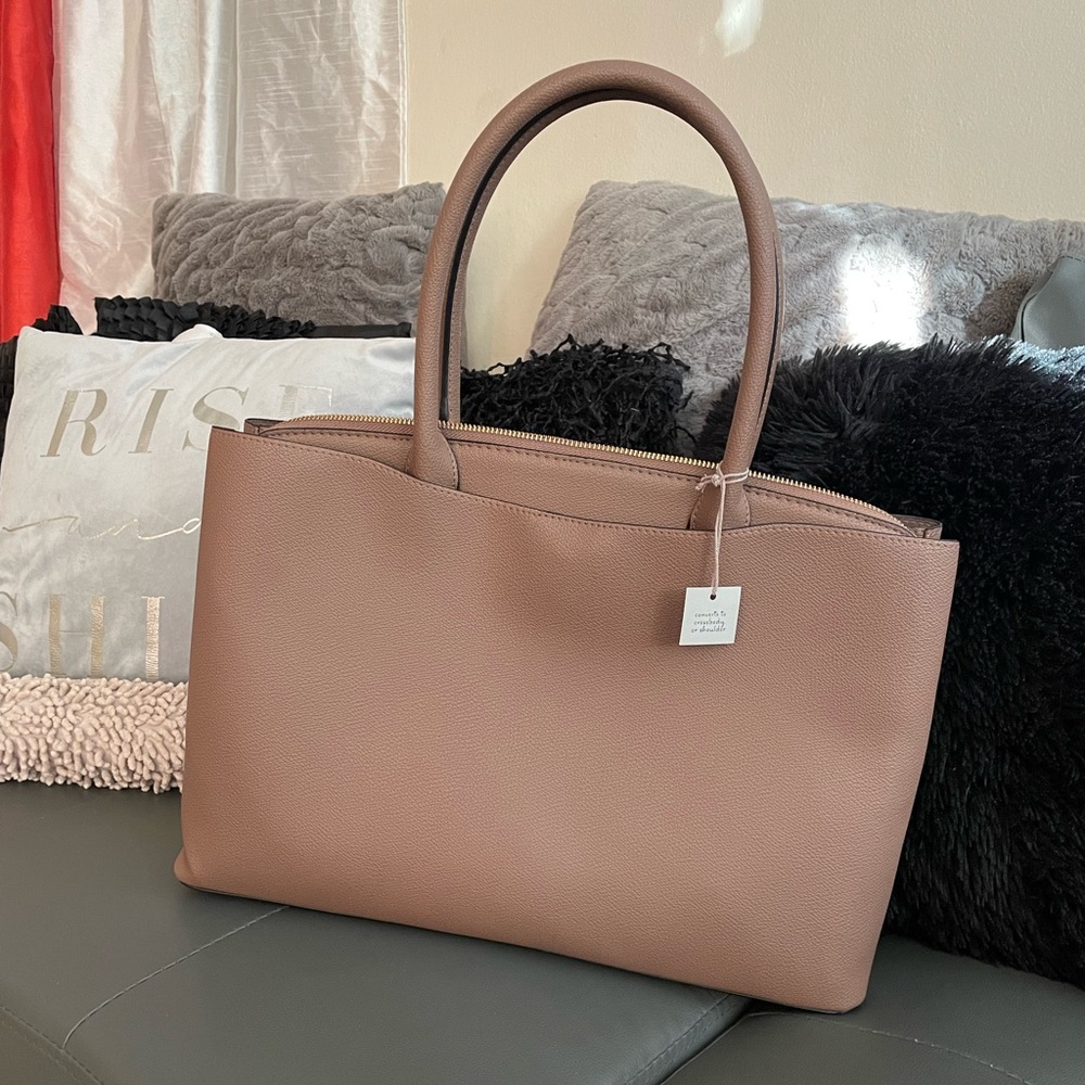 Light brown bag/tote (new)